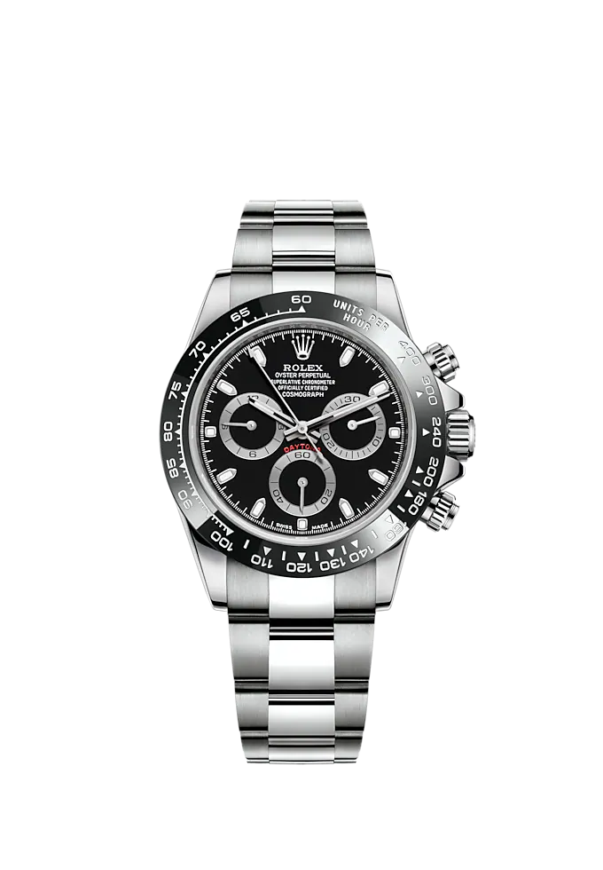 Rolex Cosmograph Daytona Black Dial Stainless Steel 116500ln-0002 40mm