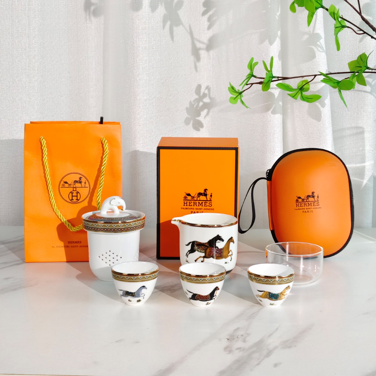 Hermès || Travel Tea Set – Matu