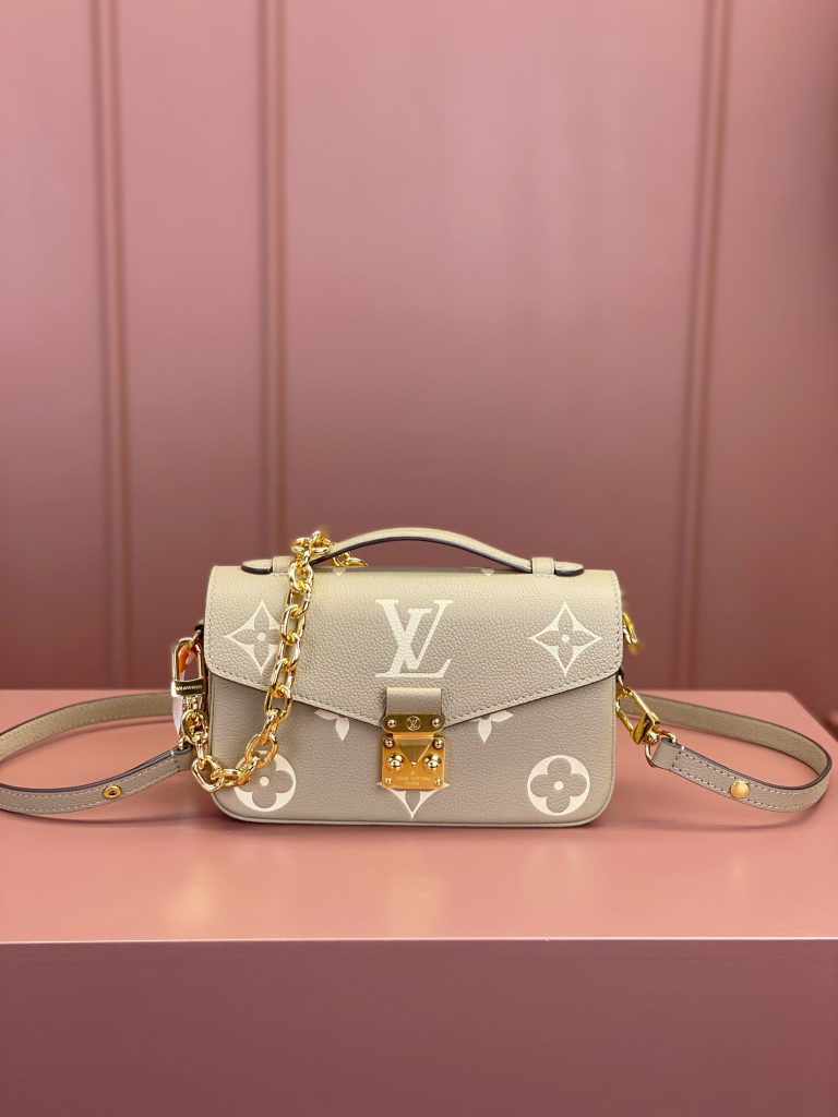 Louis Vuitton Pochette Métis East West Bag M23081 (Grey)