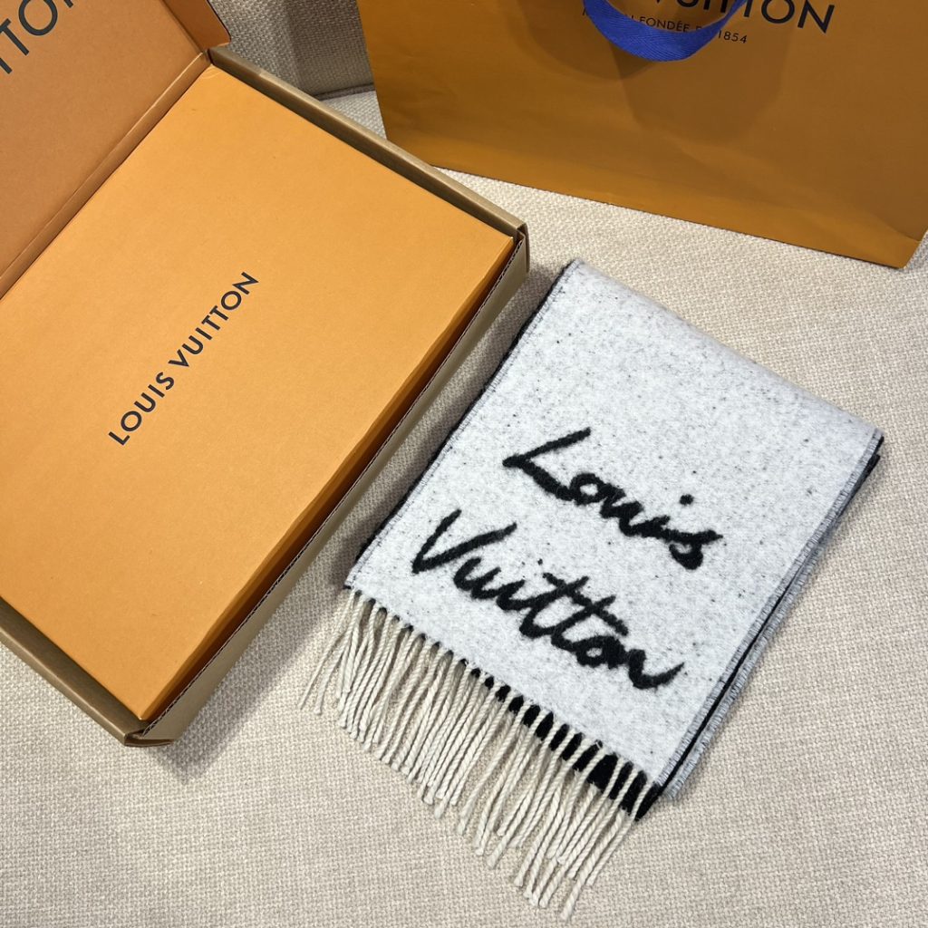 Louis Vuitton Plush Scarf