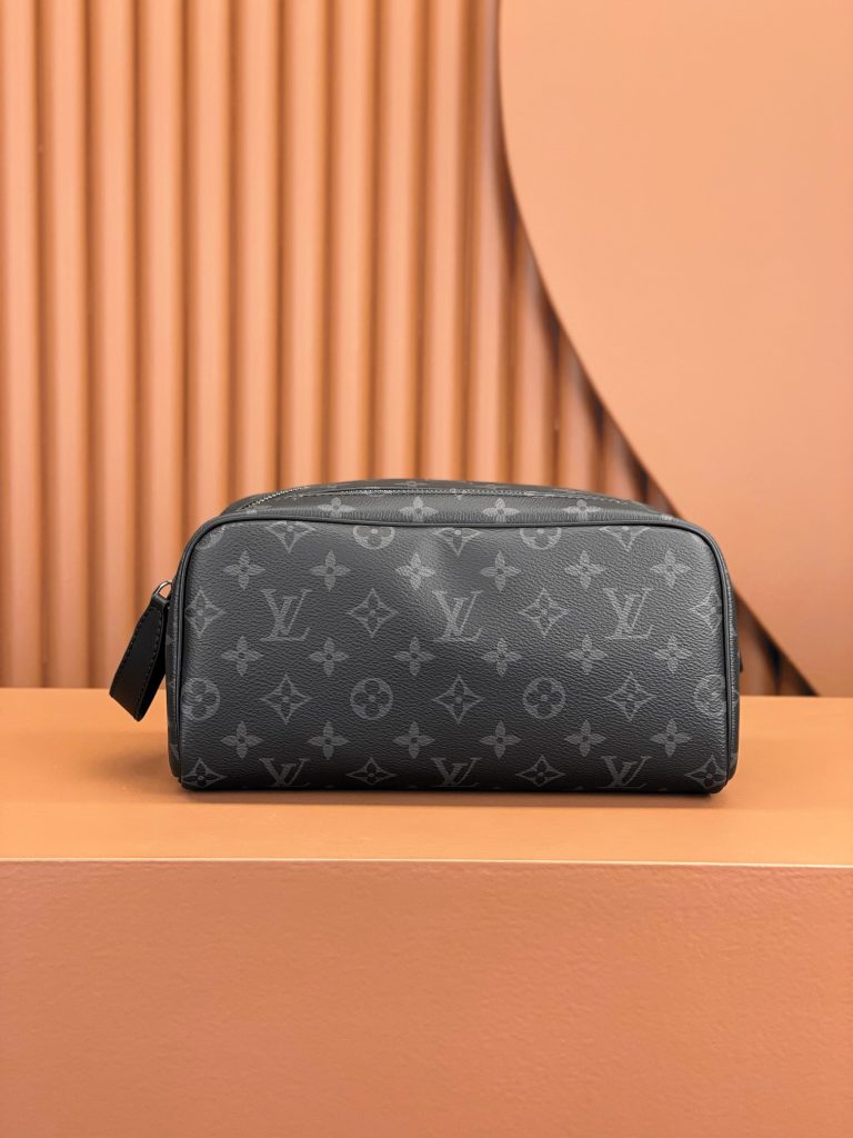 Louis Vuitton DOPP KIT Toiletry Bag  M46354 Black Monogram