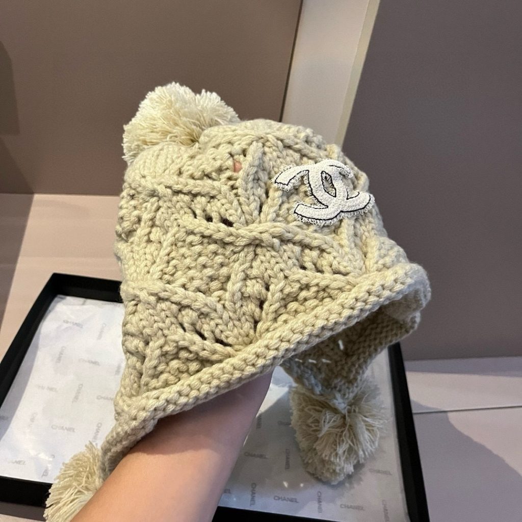 Chanel Knitted Ear Warmer Hat