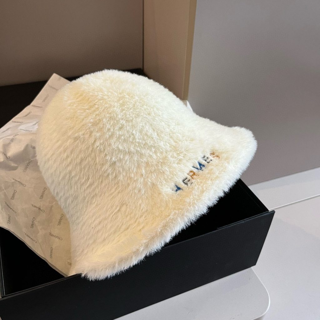 Hermès New Rabbit Fur Fisherman Hat