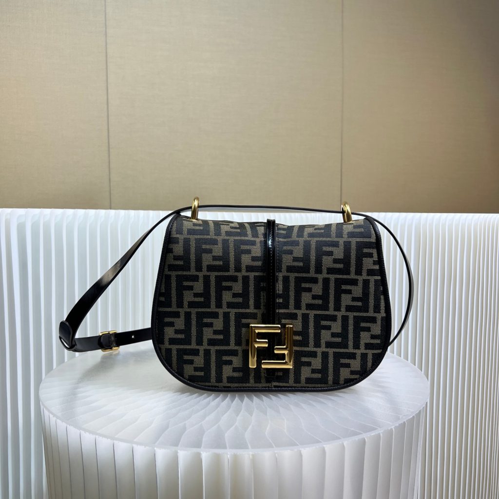 Fendi Saddle Bag with FF Monogram