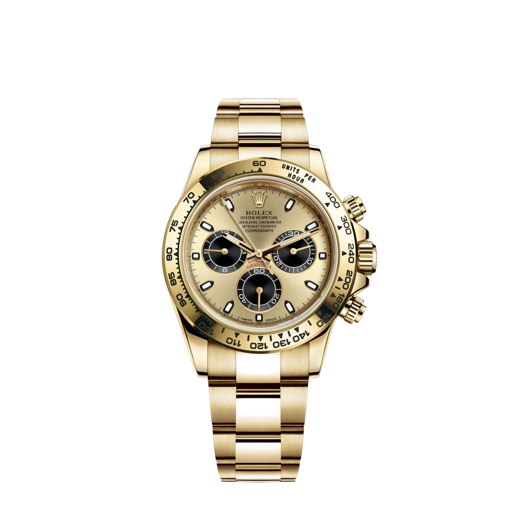 Rolex Daytona 18k Yellow Gold Oyster 40 mm 116508