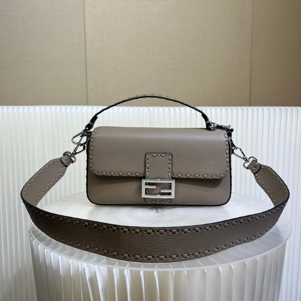 Fendi Baguette Bag in Gray