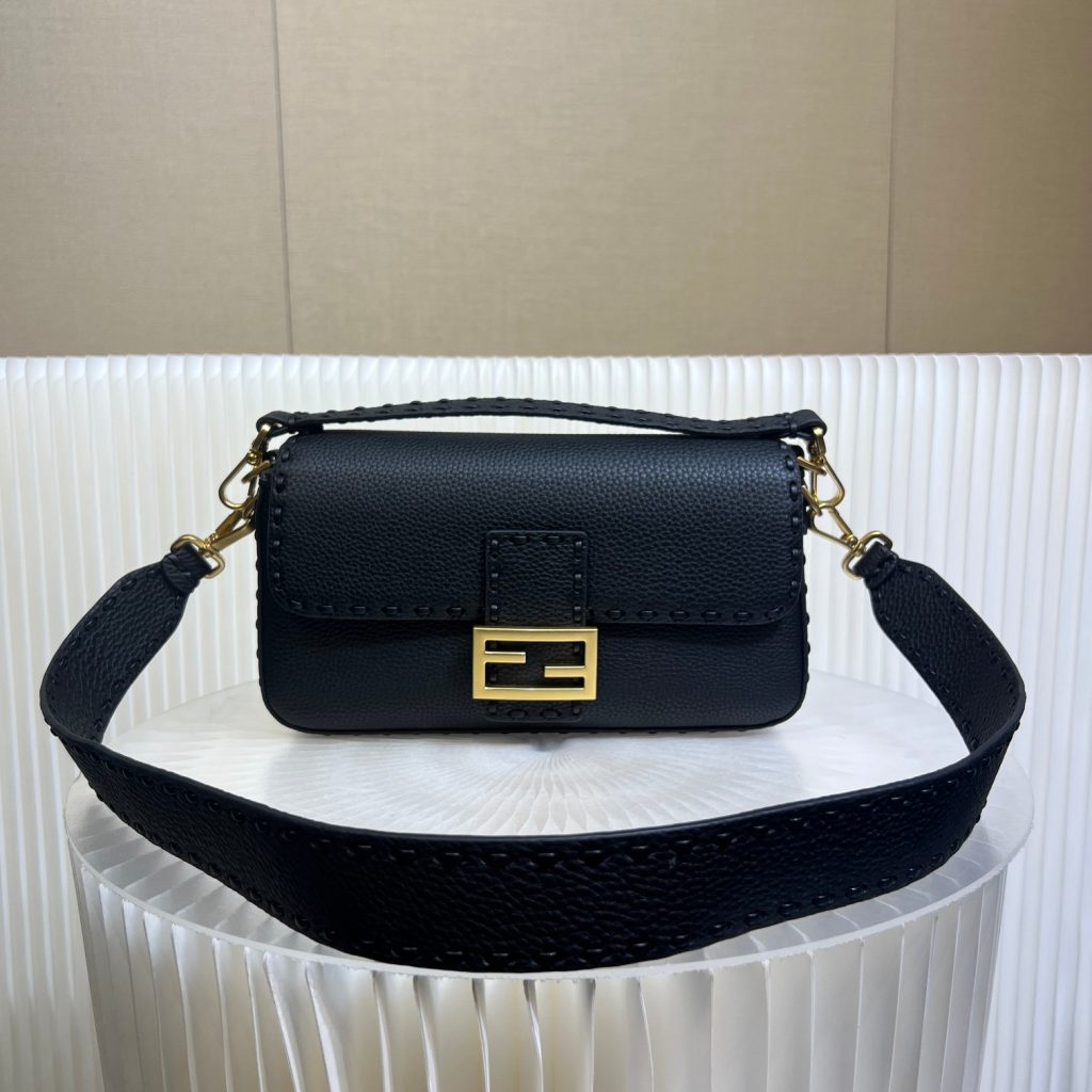 Fendi Baguette Bag in Black