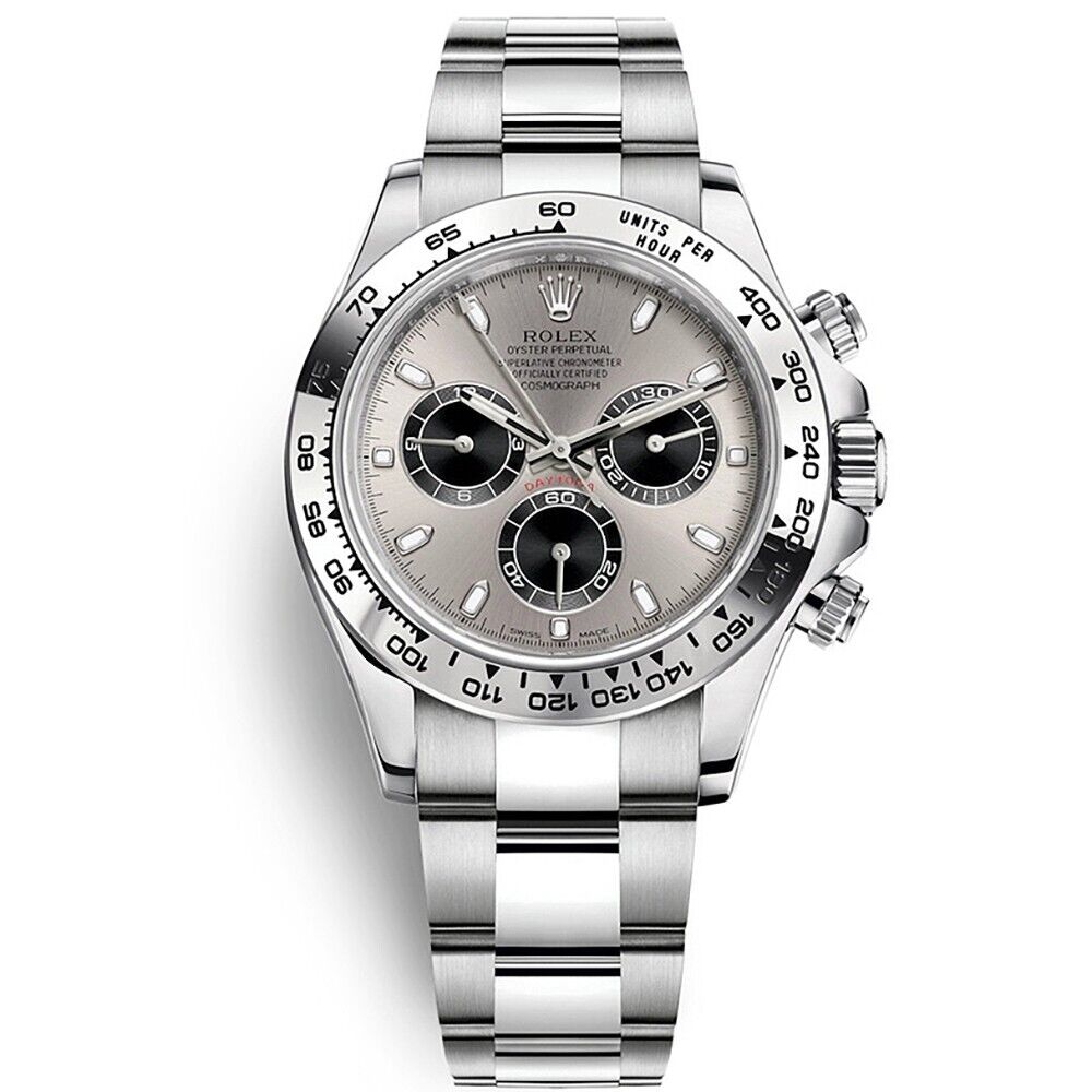 Rolex White Gold Daytona 116509 Steel and Black 40mm