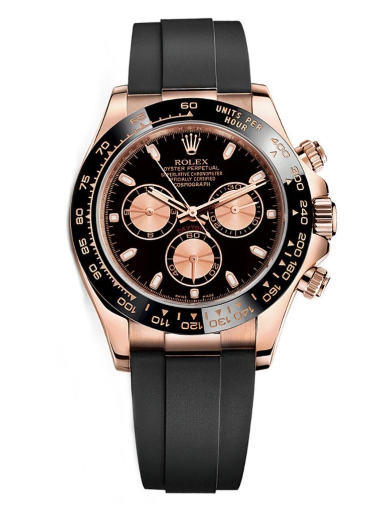 Cosmograph Daytona Rose gold Oysterflex 40mm