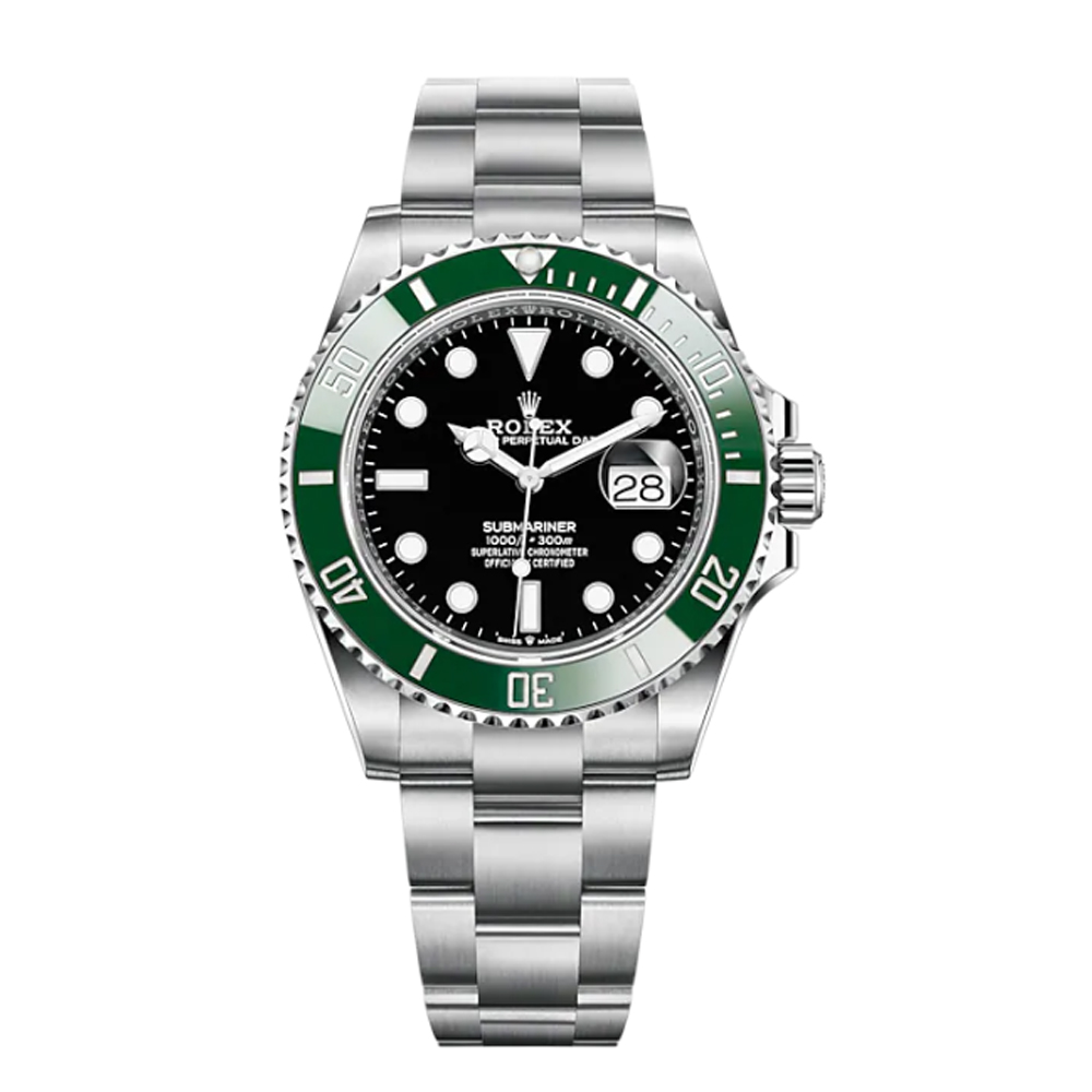 Rolex Submariner Date Ceramic Kermit 41mm 126610lv-0002 Unworn