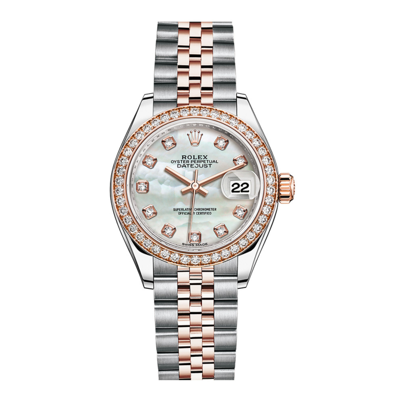 Rolex Lady Datejust 28mm 279381RBR MOP Diamond Jubilee