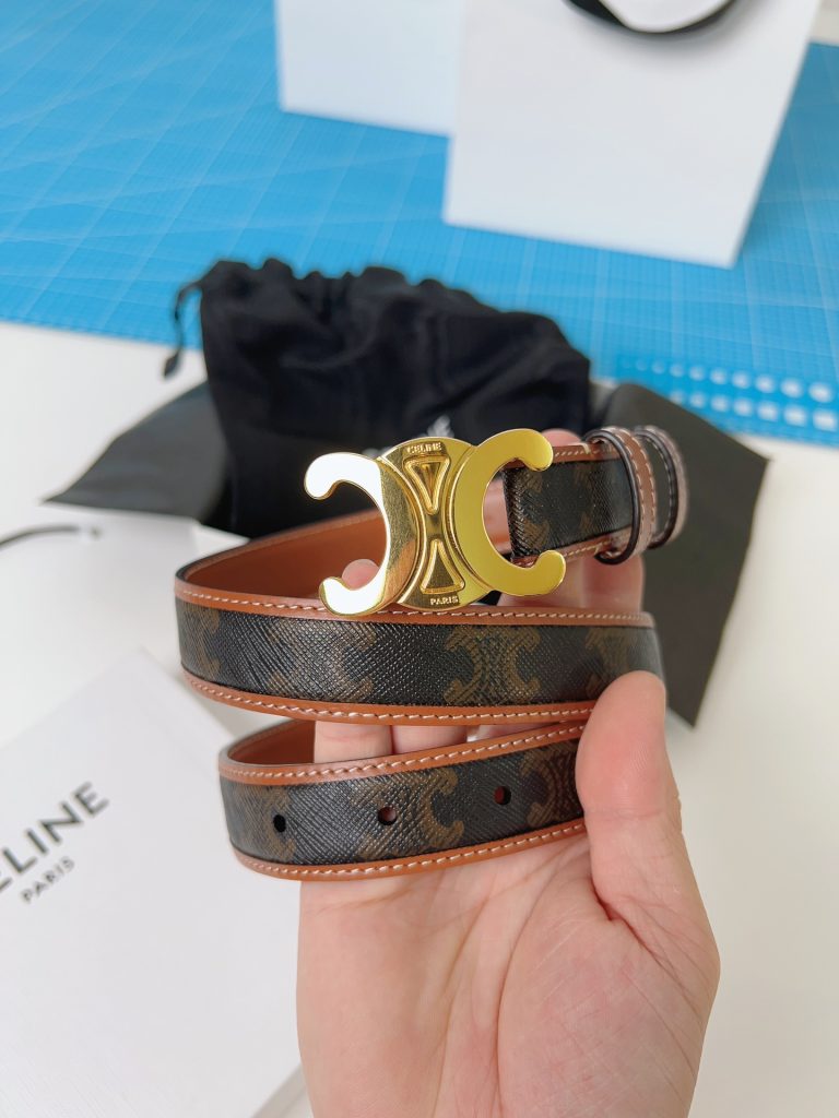 Céline monogram belt