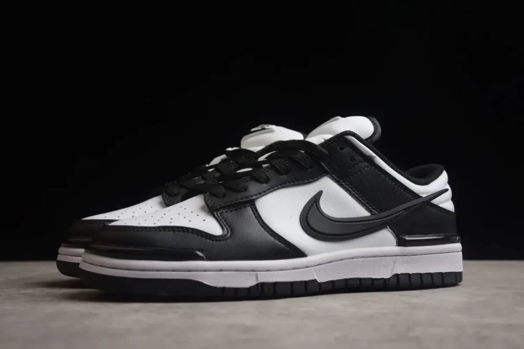 Nike SB Dunk Low Twist Panda Black White Sneakers DZ2794-001