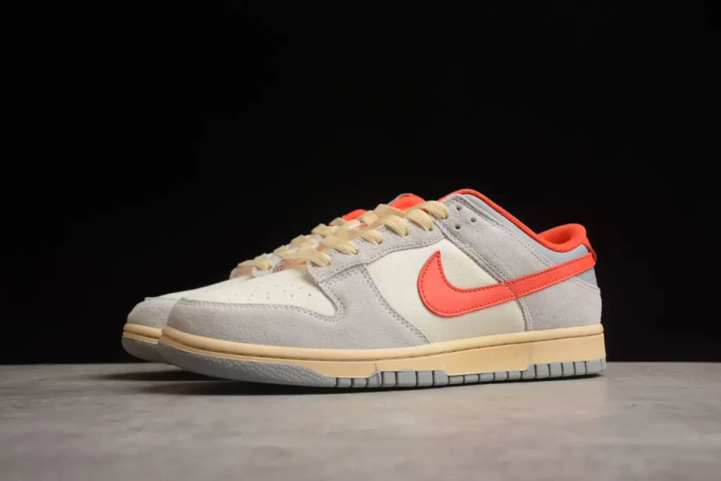 nike Dunk Low Grey/Red Athletic Department FJ5429-133