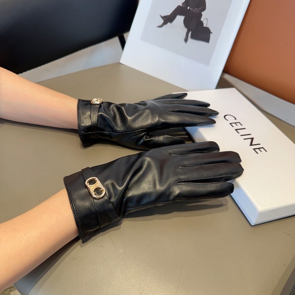 Celine Women’s Lambskin Gloves