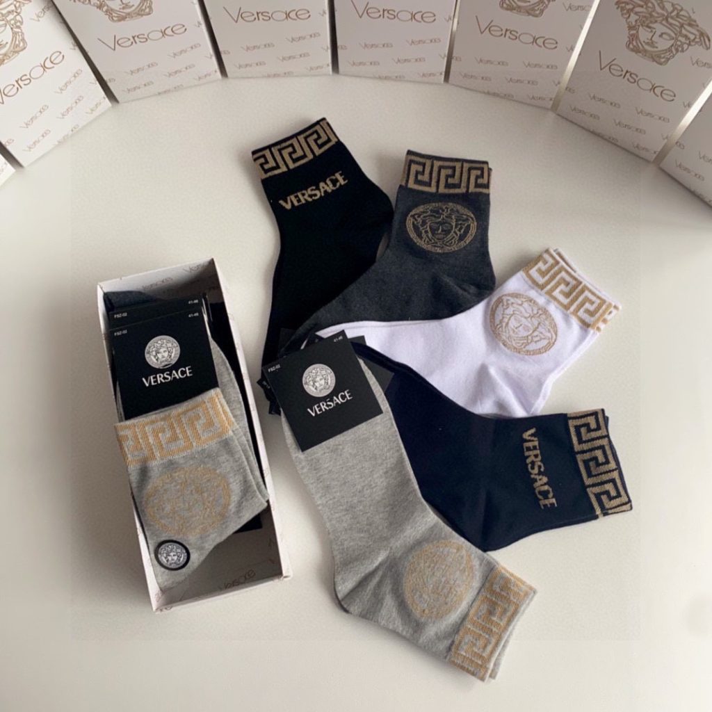 Versace new classic mid-length socks