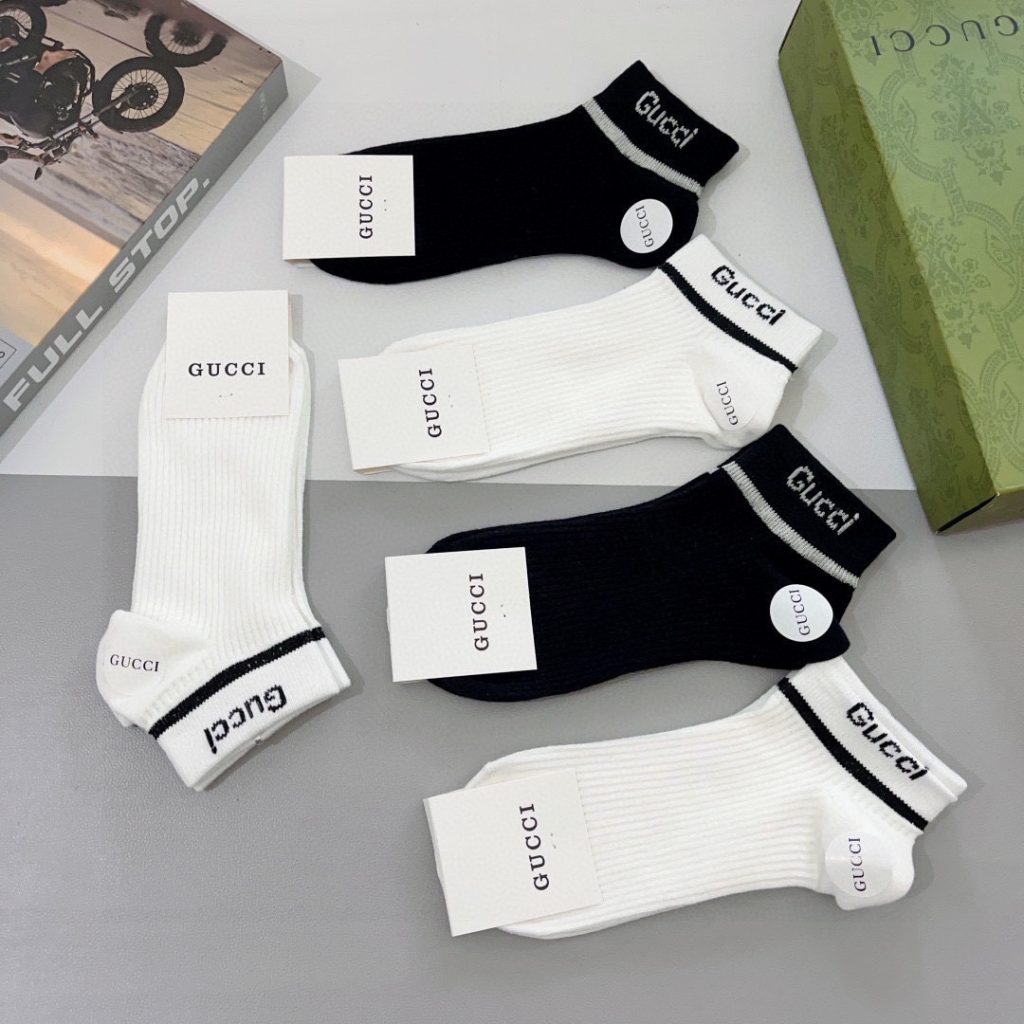 Gucci insanely popular pure cotton short socks on Instagram