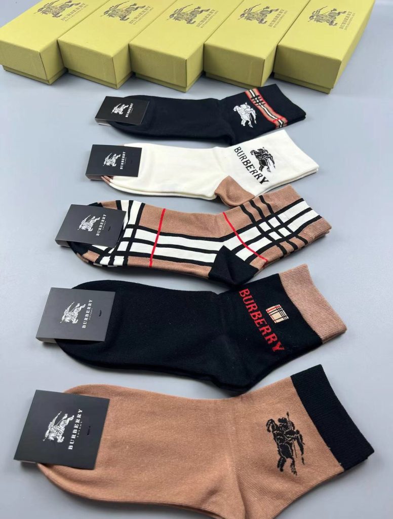 Burberry New Jacquard Classic Men’s Socks