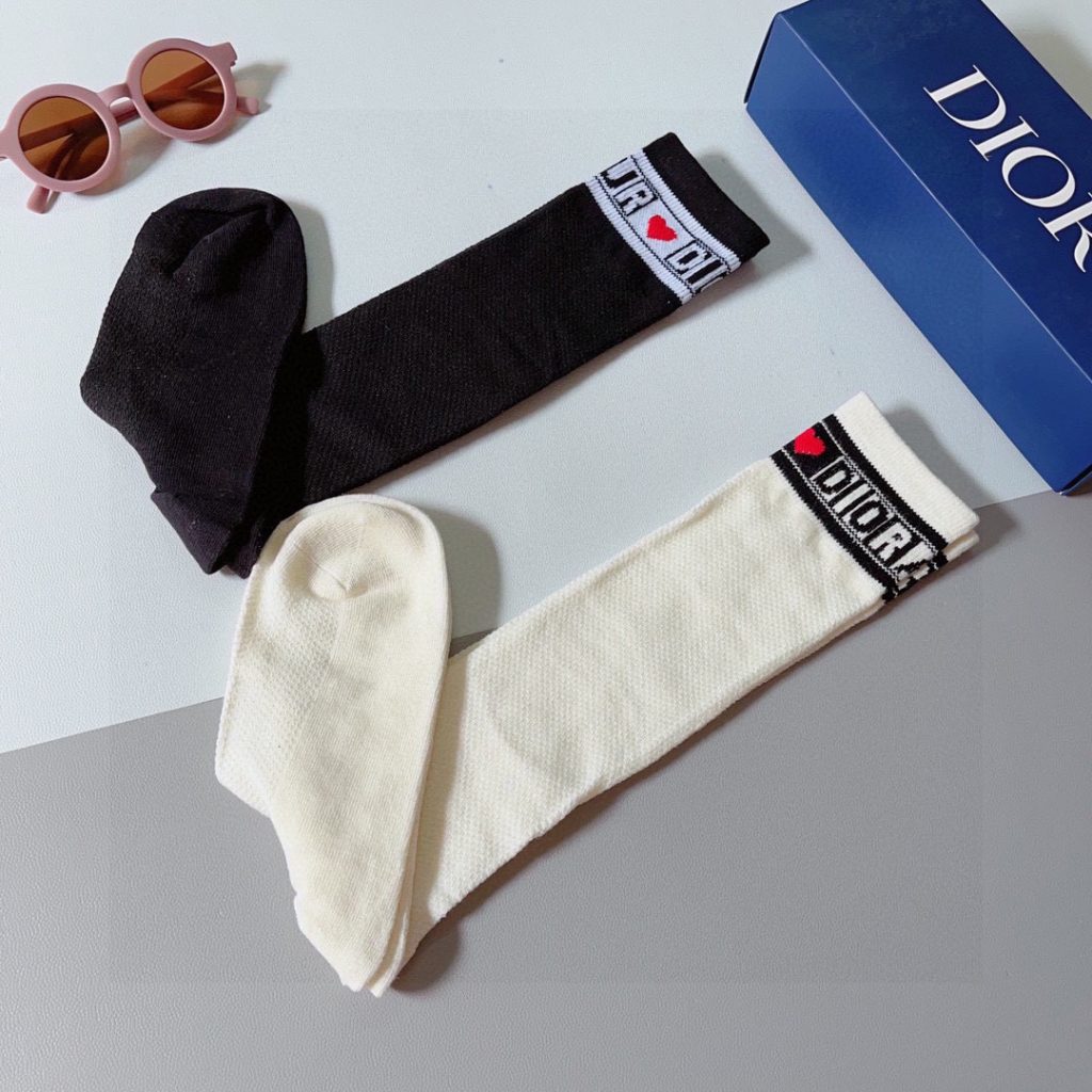 DIOR Mesh Calf Socks