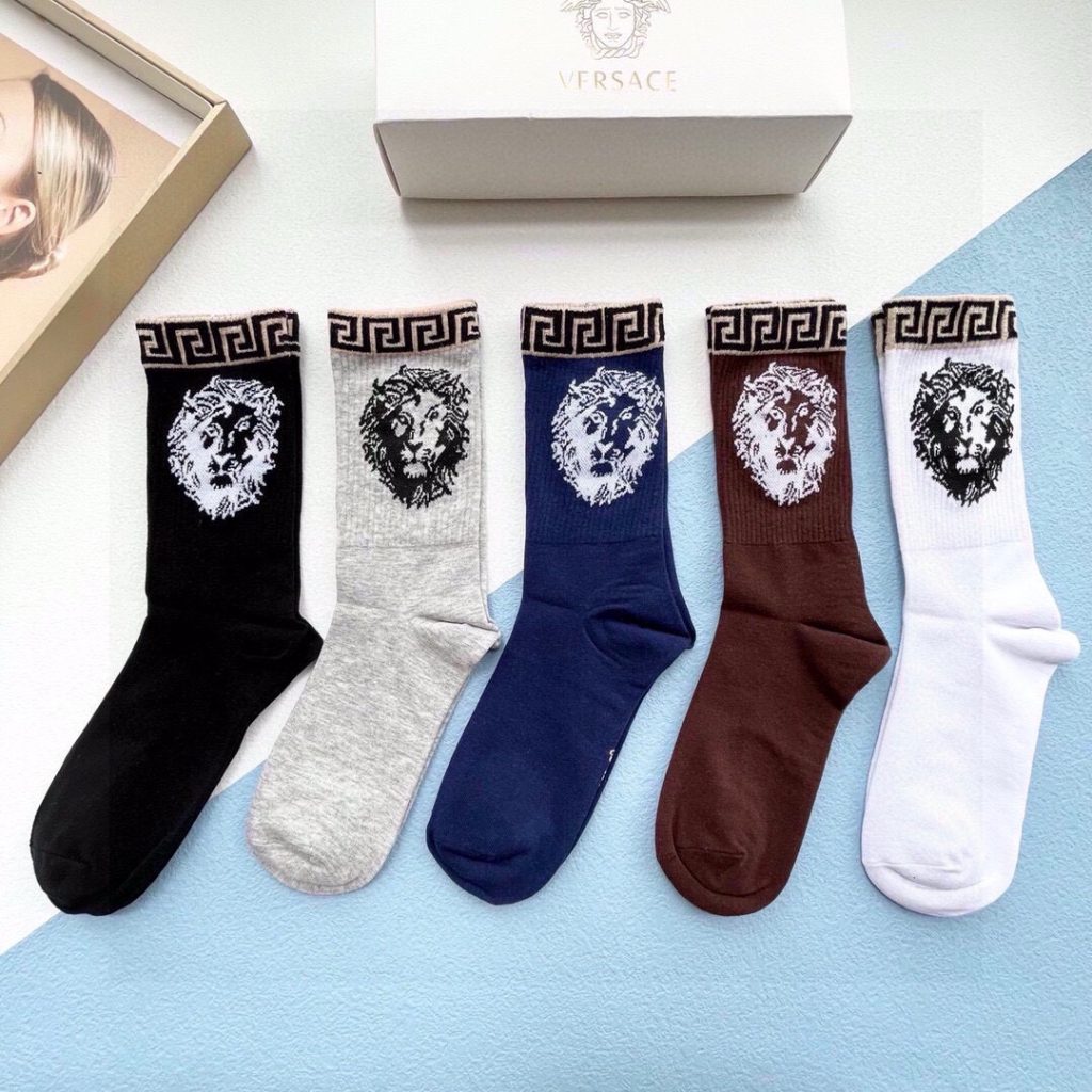 VERSACE High-Calf Socks