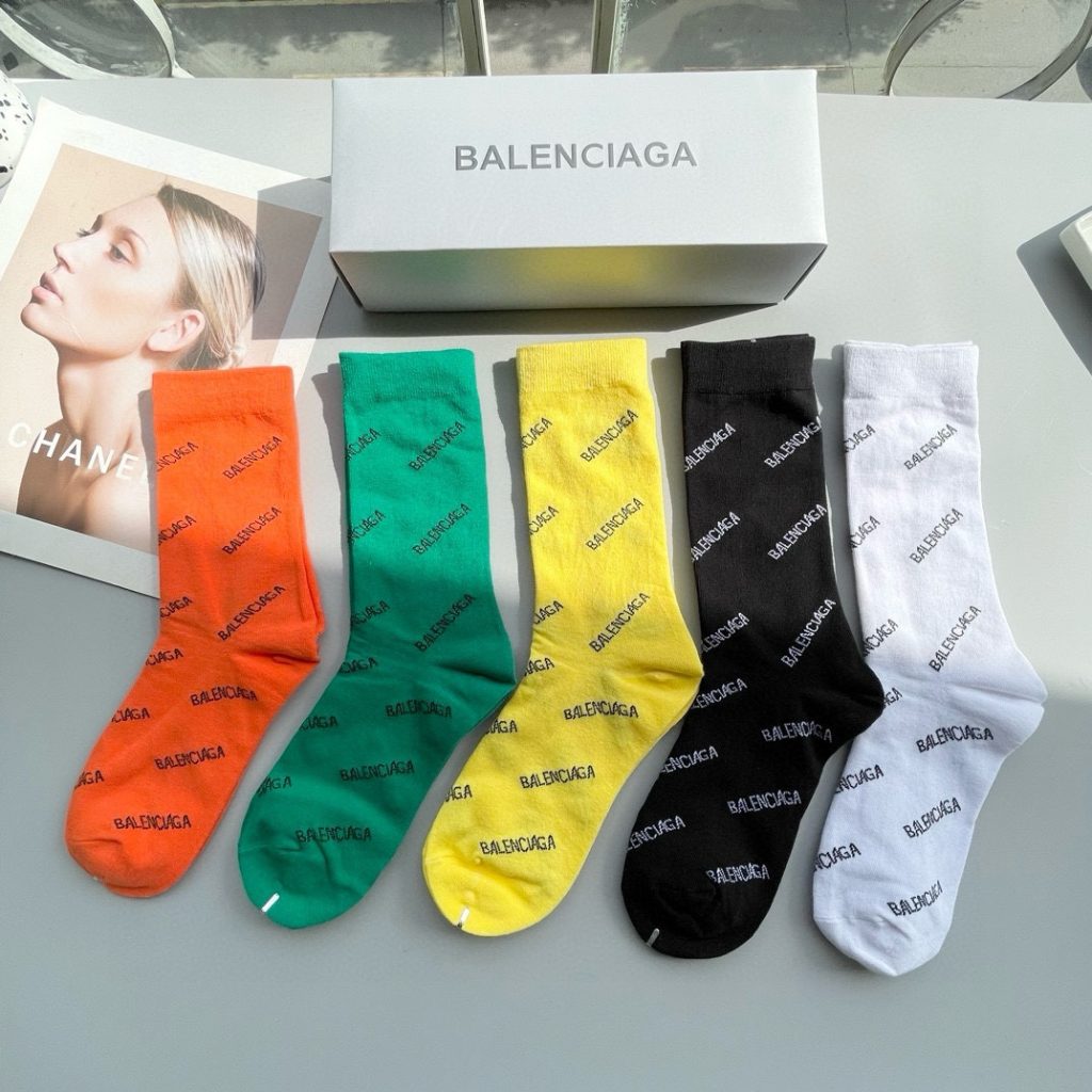 BALENCIAGA · High-Cut Iconic Socks