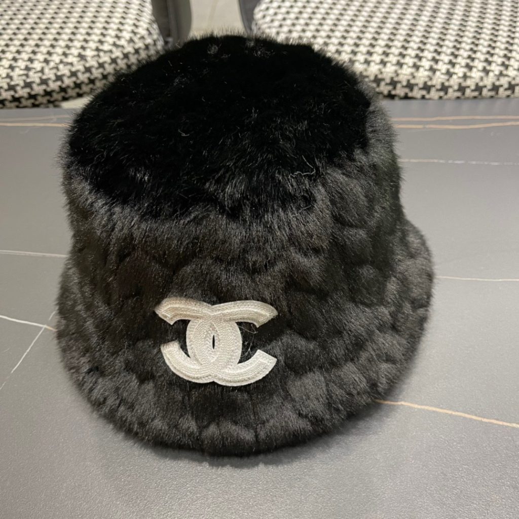 Chanel Wool-Cashmere Fisherman Hat