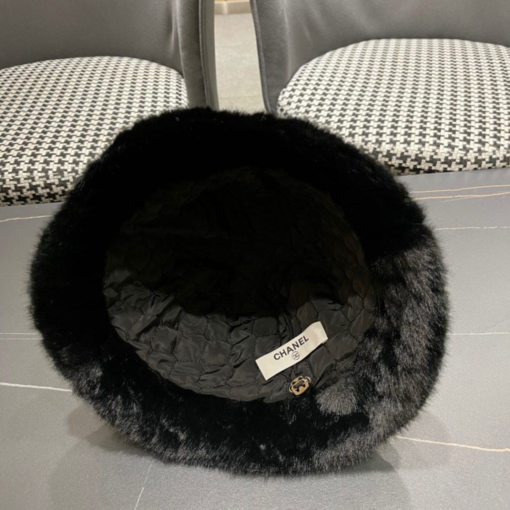 Chanel Wool-Cashmere Fisherman Hat