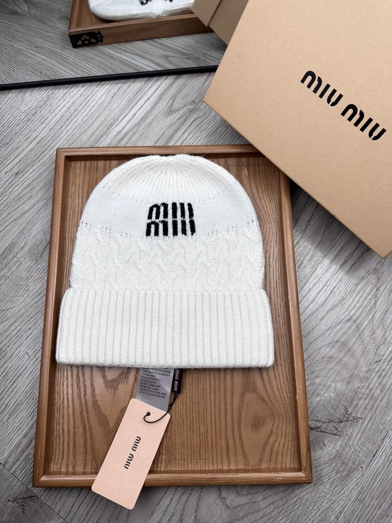 MiuMiu Classic Wool Hat – Luxurious and Timeless Essential