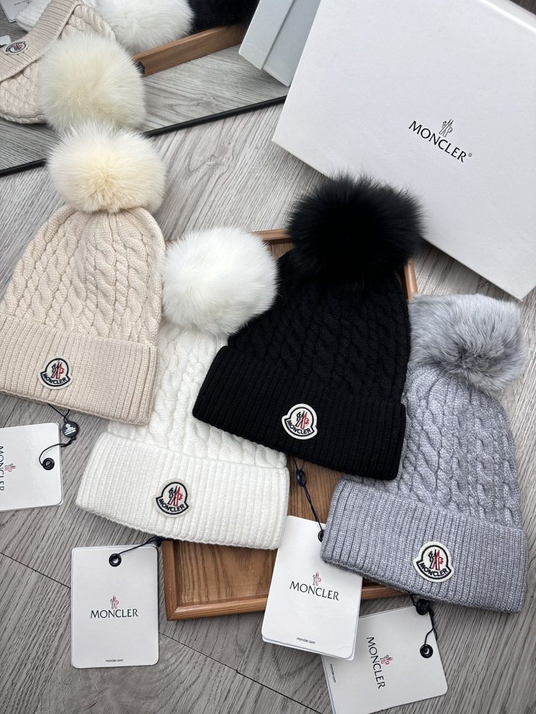 Moncler Classic Knit Hat – Winter’s Favorite Trendy Accessory