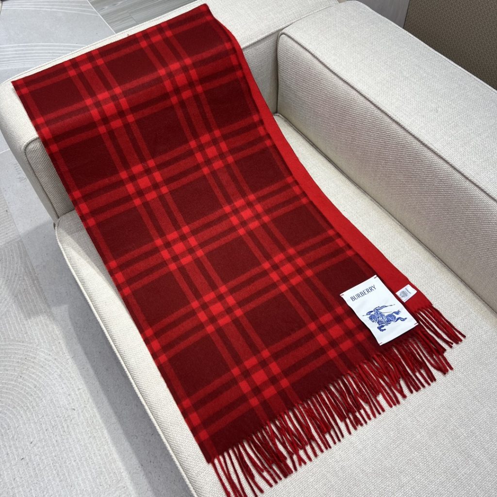 Burberry Checkered Knight Shawl