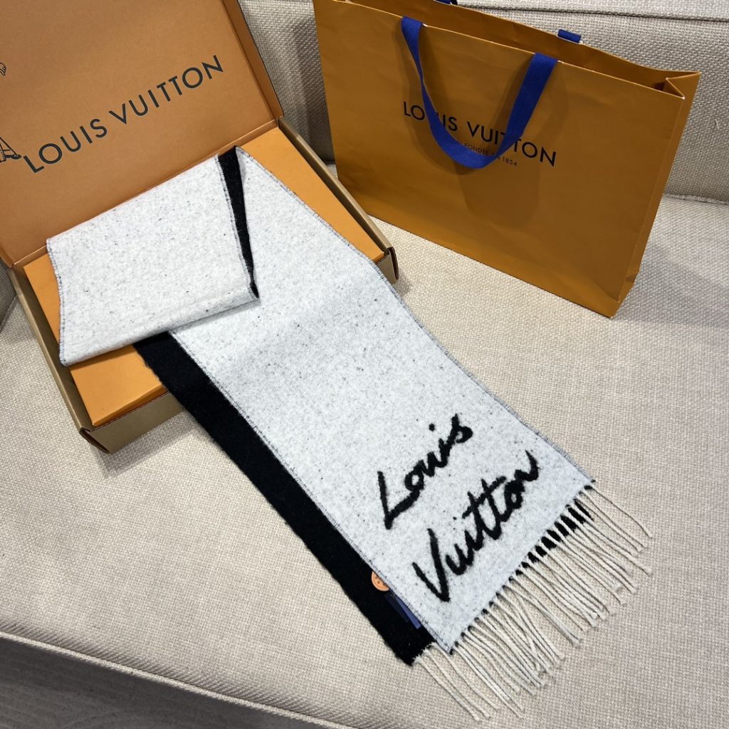 Louis Vuitton Plush Scarf