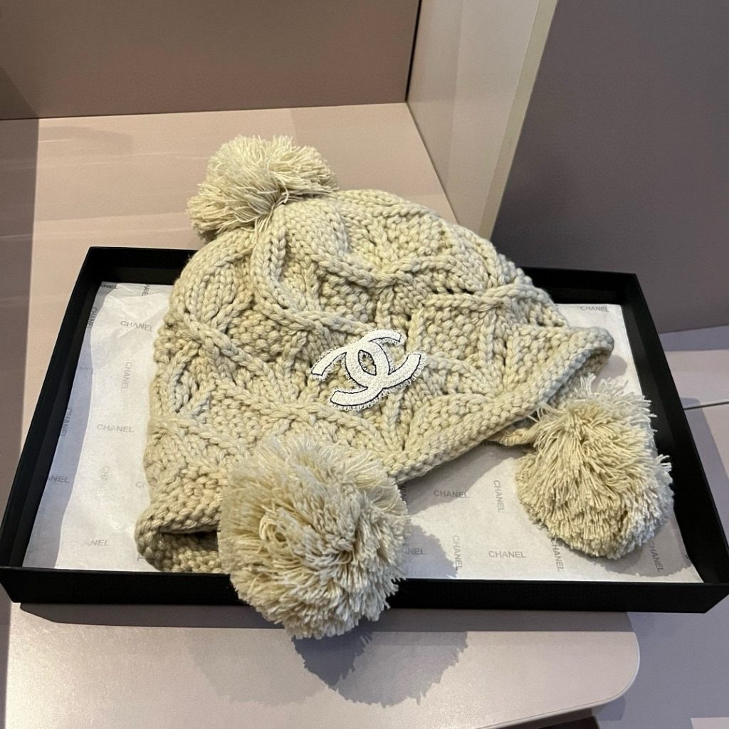 Chanel Knitted Ear Warmer Hat