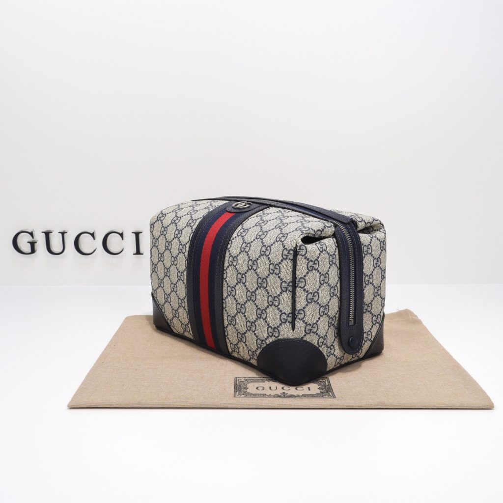 Gucci Savoy small toiletry case Blue