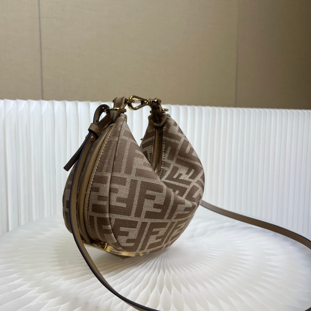 Fendi Small Monogram Praphy Shoulder Bag