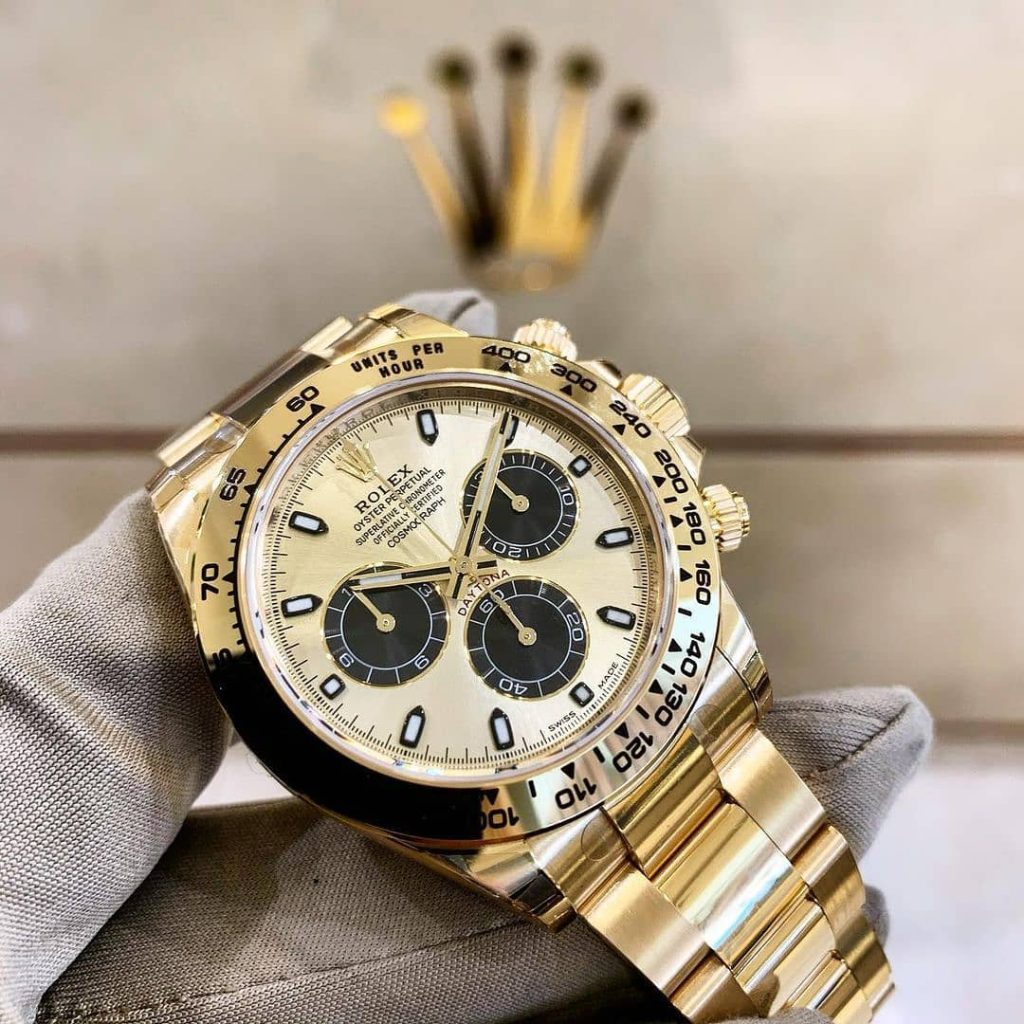 Rolex Daytona 18k Yellow Gold Oyster 40 mm 116508