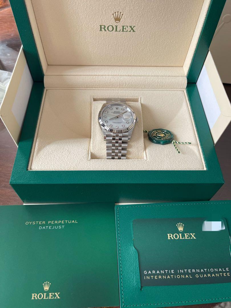 Rolex Datejust 36mm Diamond m126234-0019