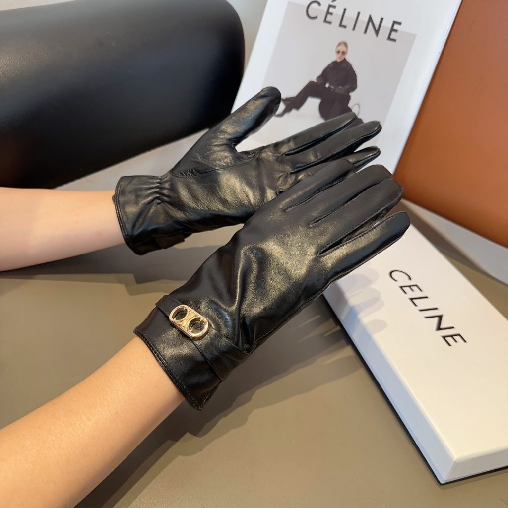 Celine Women’s Lambskin Gloves