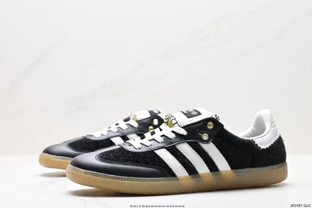 adidas x Wales Bonner Samba Pony Black Cream White Gum IE0580