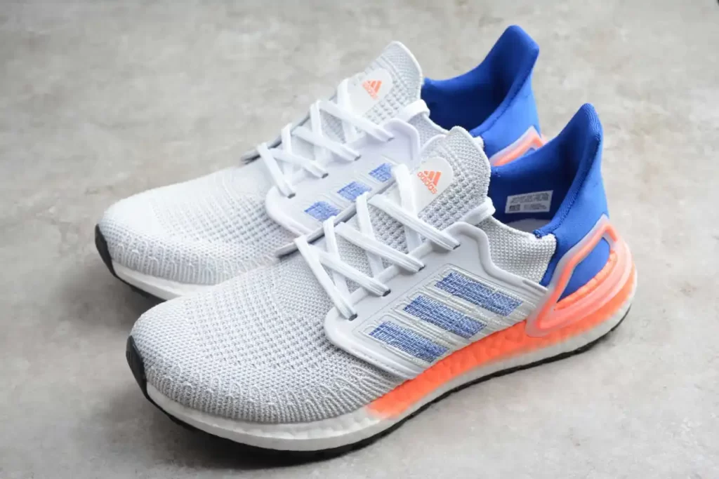 Adidas Ultraboost 20 Running Shoes Gray Blue EG0708