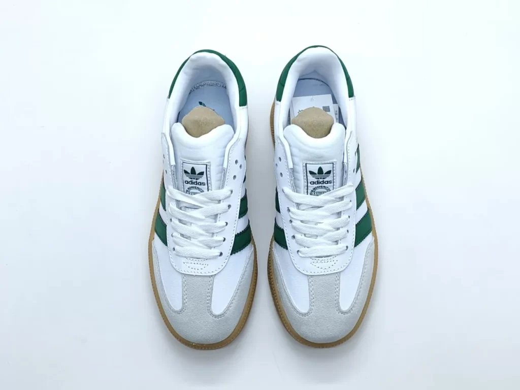 Adidas Samba X LG Cloud White Green Gum IE1375