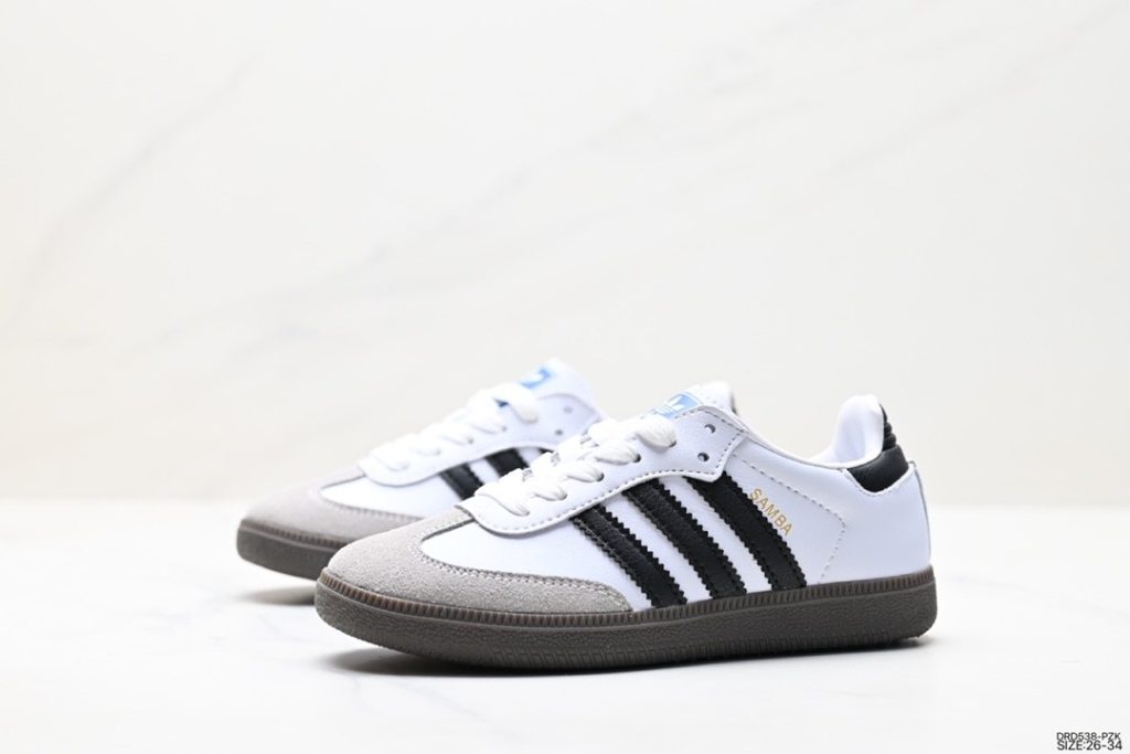 adidas Samba OG Cloud White Core Black Gum Children’s Shoes