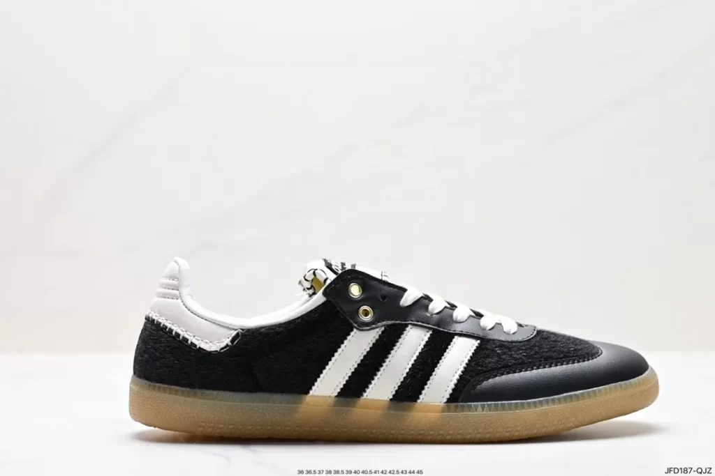 adidas x Wales Bonner Samba Pony Black Cream White Gum IE0580