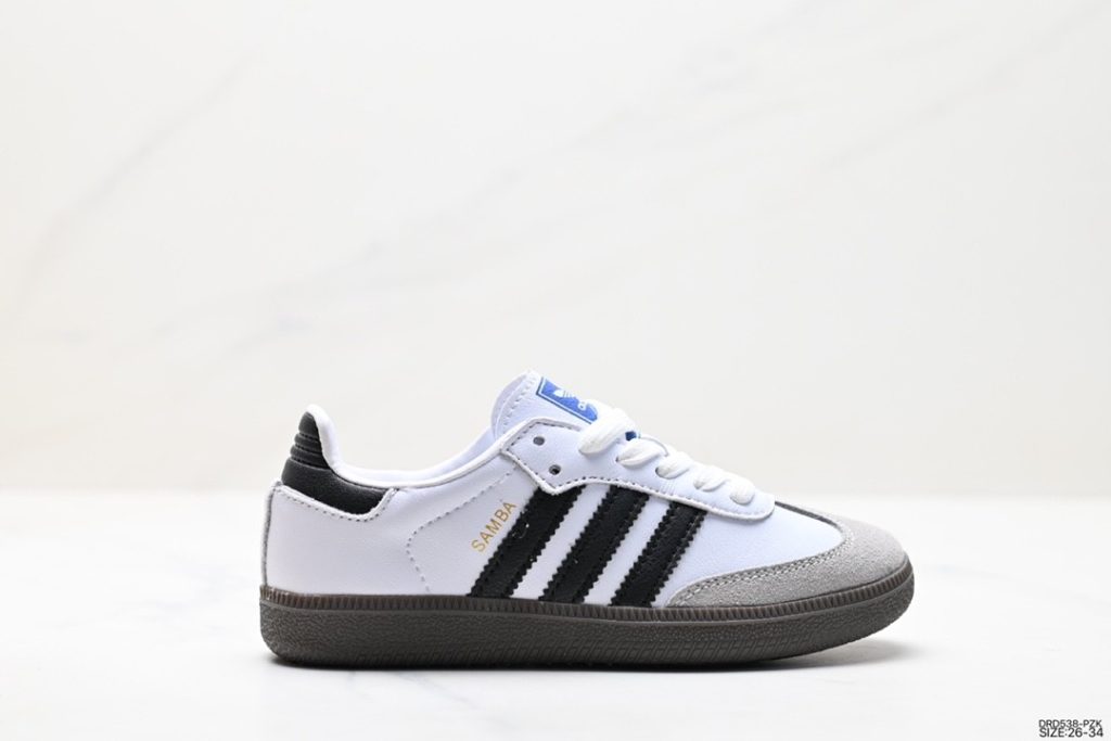 adidas Samba OG Cloud White Core Black Gum Children’s Shoes