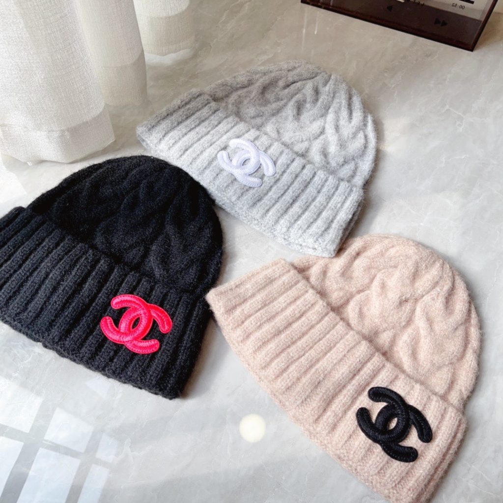 CHANEL Autumn-Winter New Wool Knit Beanie