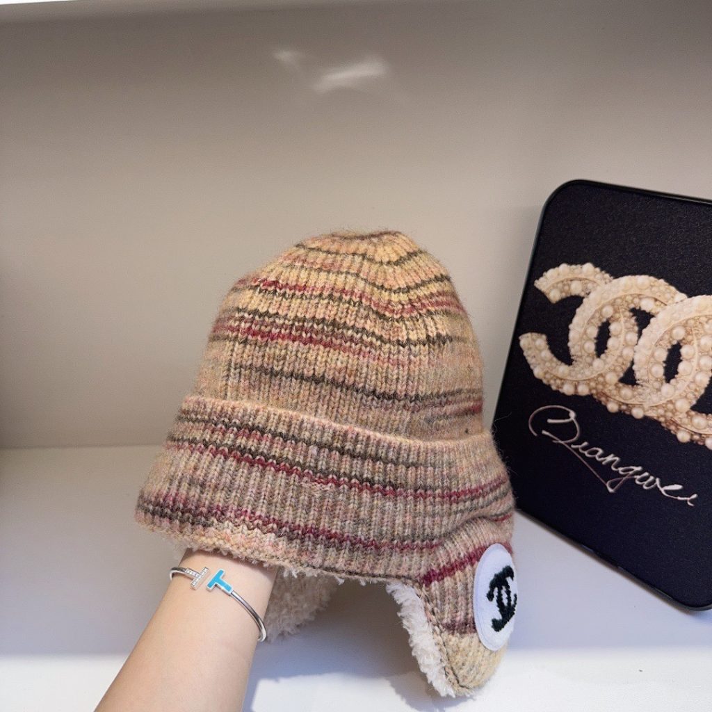 CHANEL New Earflap Hat!