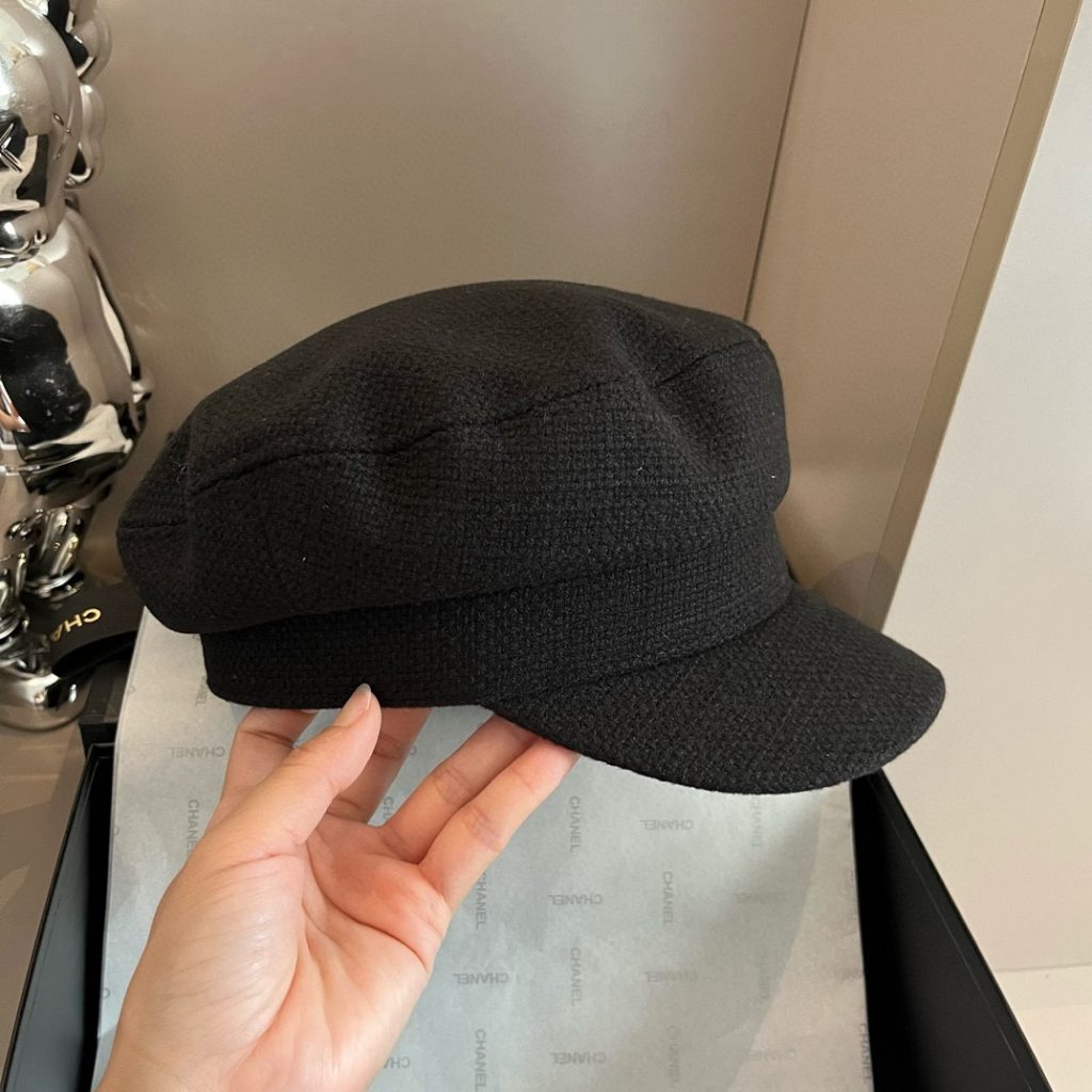 PRADA New Canvas Duckbill Military Cap, Available in Black and White, 57cm Head Circumference