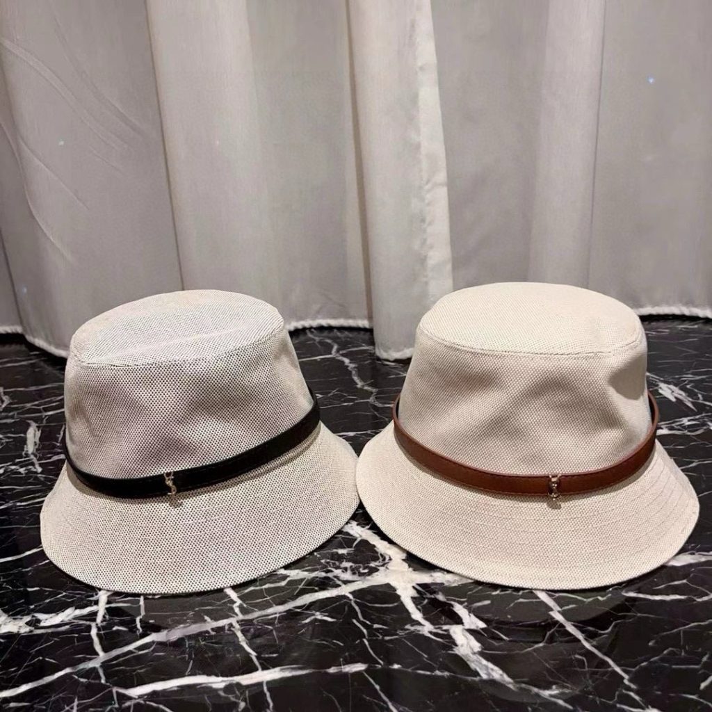 YSL New Fisherman Hat, Belted Fisherman Fedora, High-End Custom Design