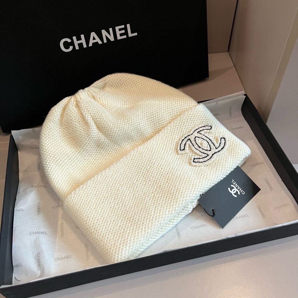 CHANEL New Knitted Beanie Hat