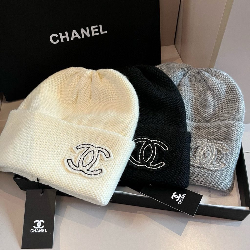 CHANEL New Knitted Beanie Hat