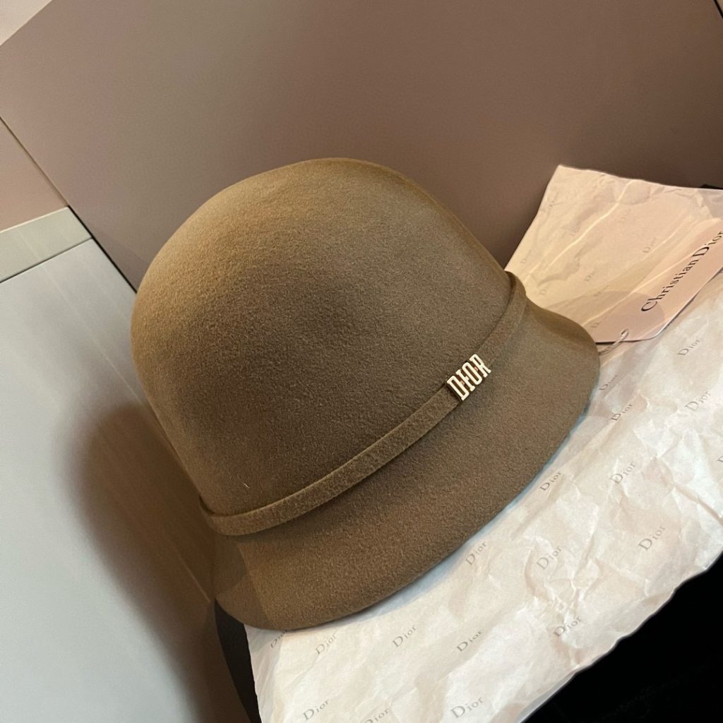 Dior Autumn and Winter Wool Bucket Hat